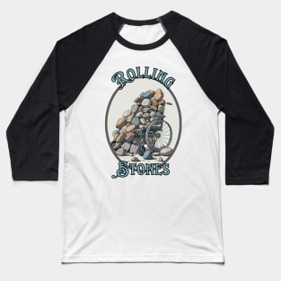 Stones Rolling Baseball T-Shirt